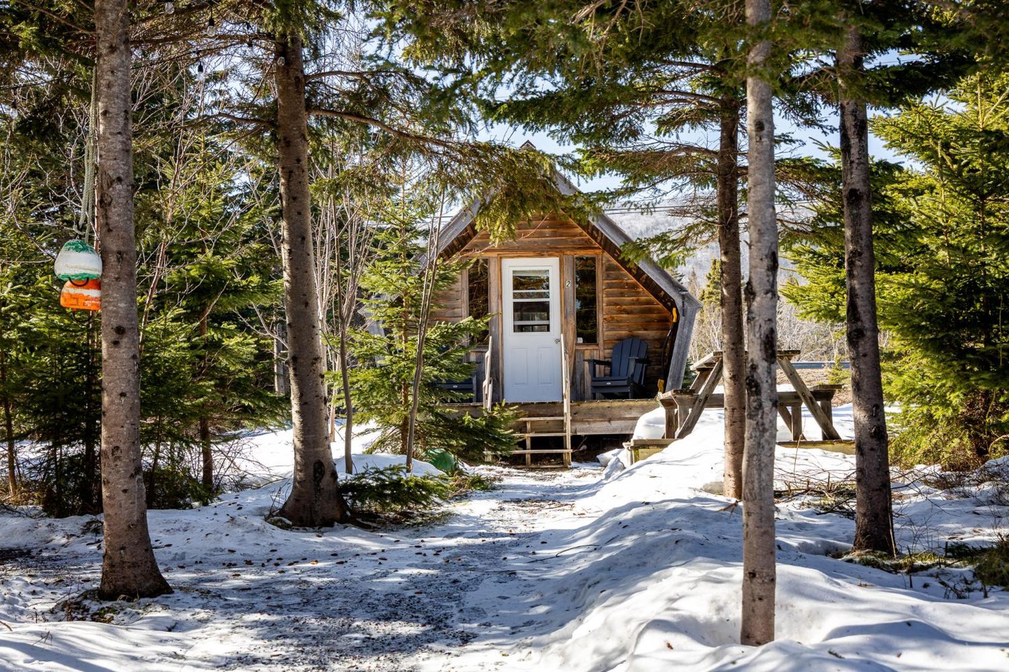 The Zzzz Moose Camping Cabins Birch Plain Exterior foto