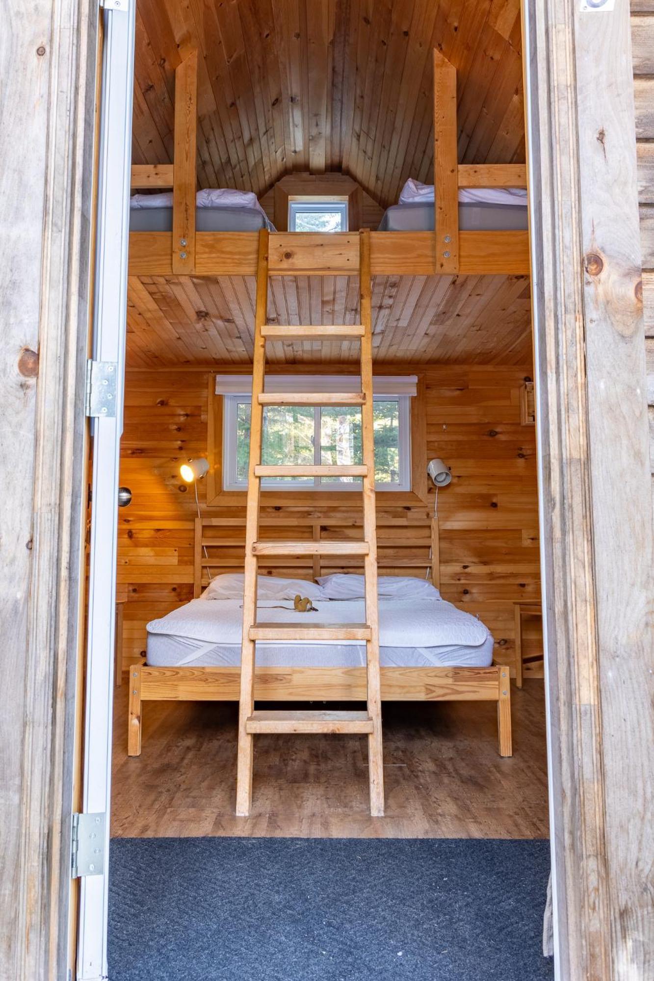 The Zzzz Moose Camping Cabins Birch Plain Exterior foto